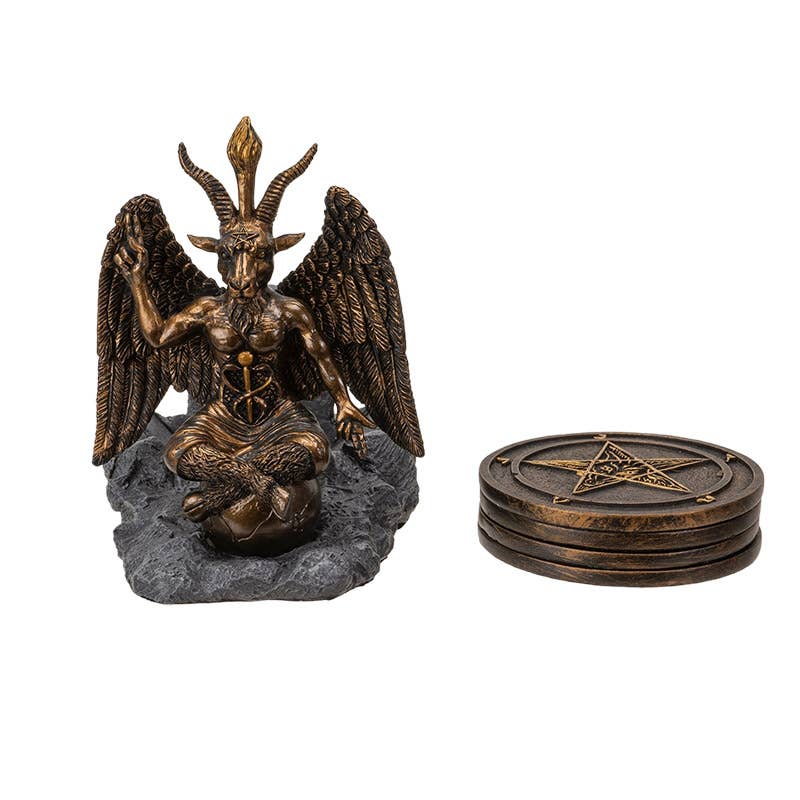 Baphomet Coaster Set