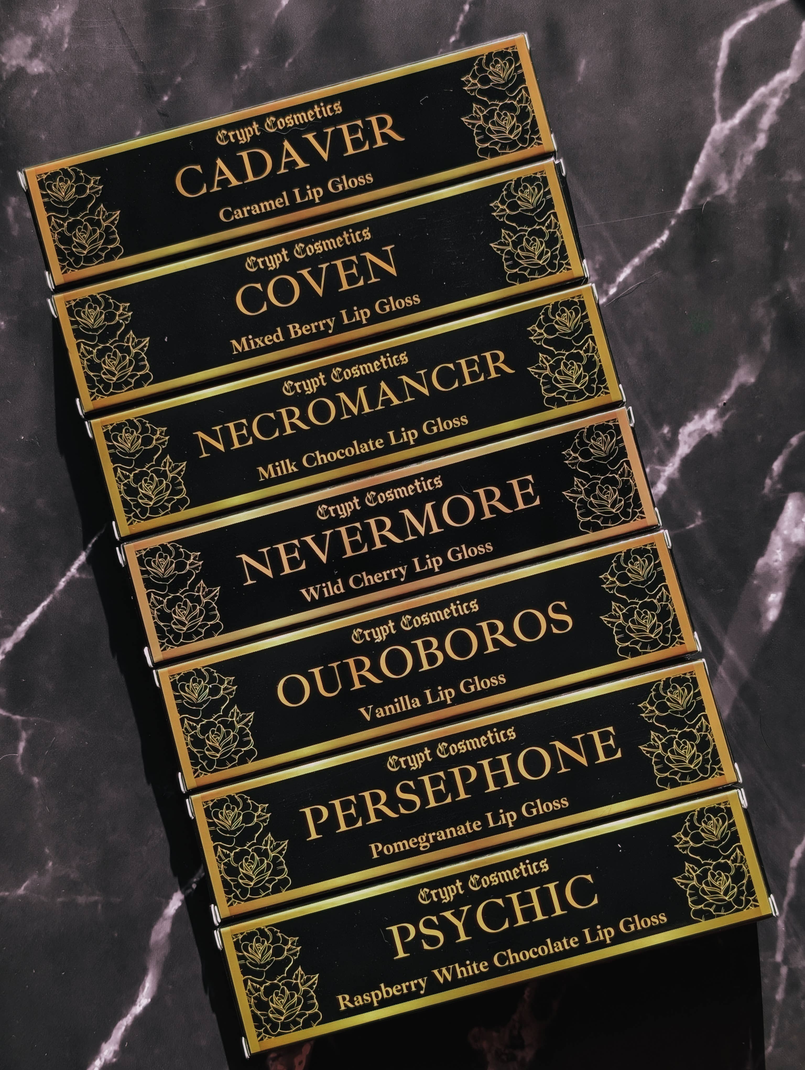 PSYCHIC - Pink white chocolate raspberry lip gloss