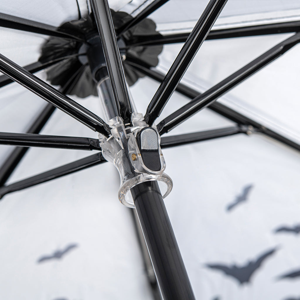 Spookula Vampire Folding, Collapsible, Umbrella - Halloween