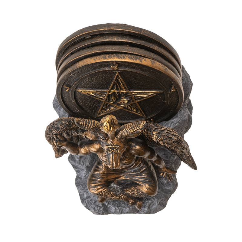 Baphomet Coaster Set