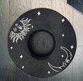 Celestial Sun and Moon - Floppy Sun Hat -