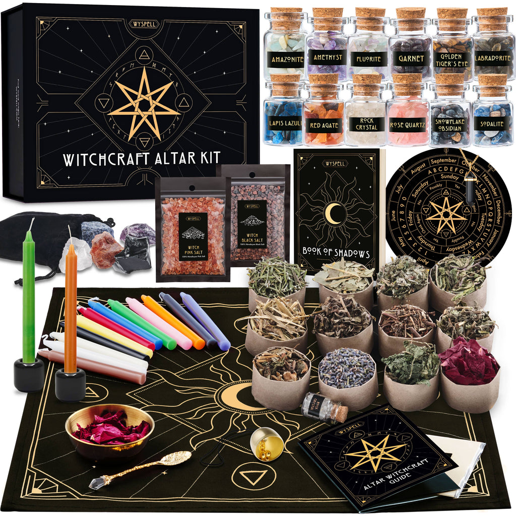 Wyspell Altar Witchcraft Kit 77 PCS