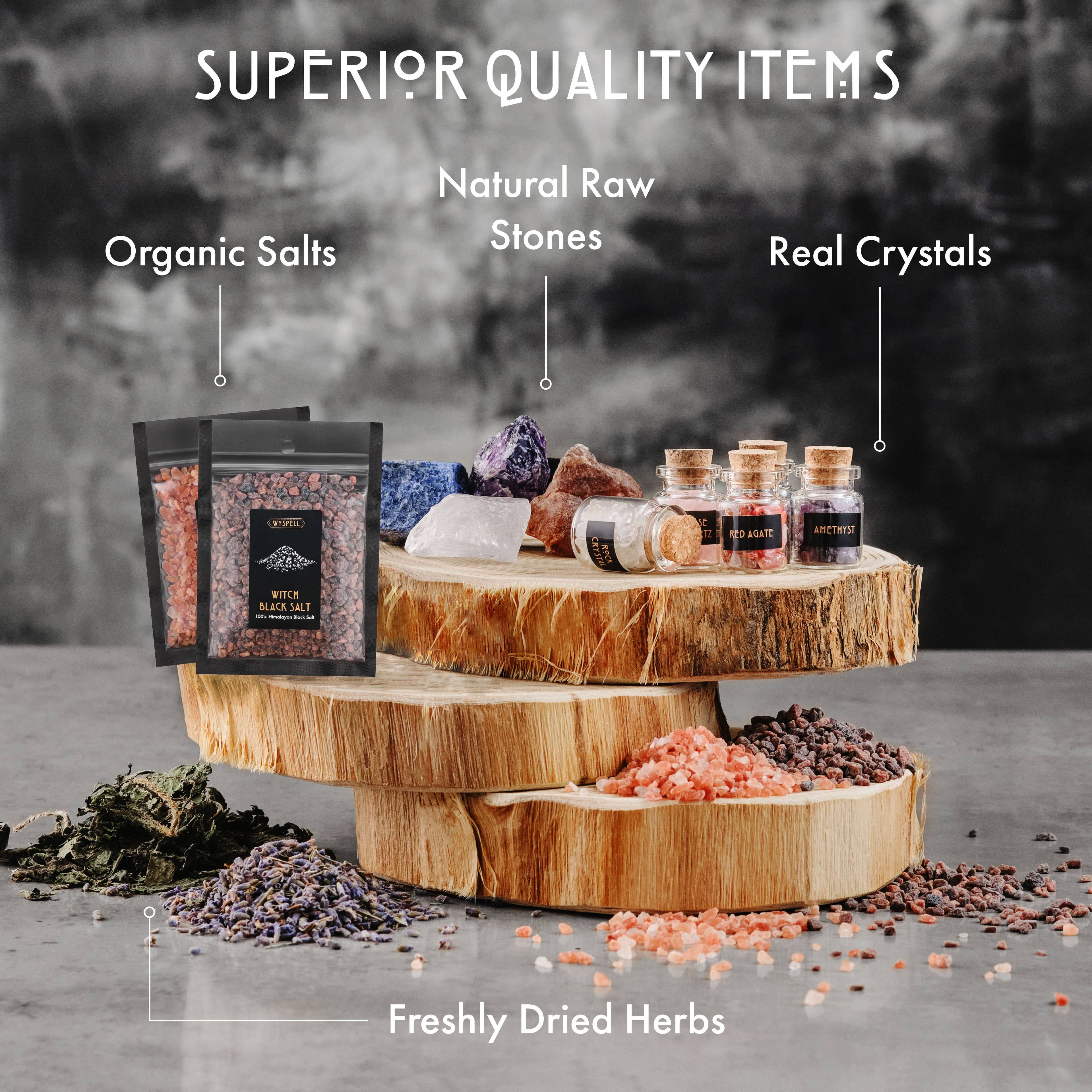 Wyspell Altar Witchcraft Kit 77 PCS