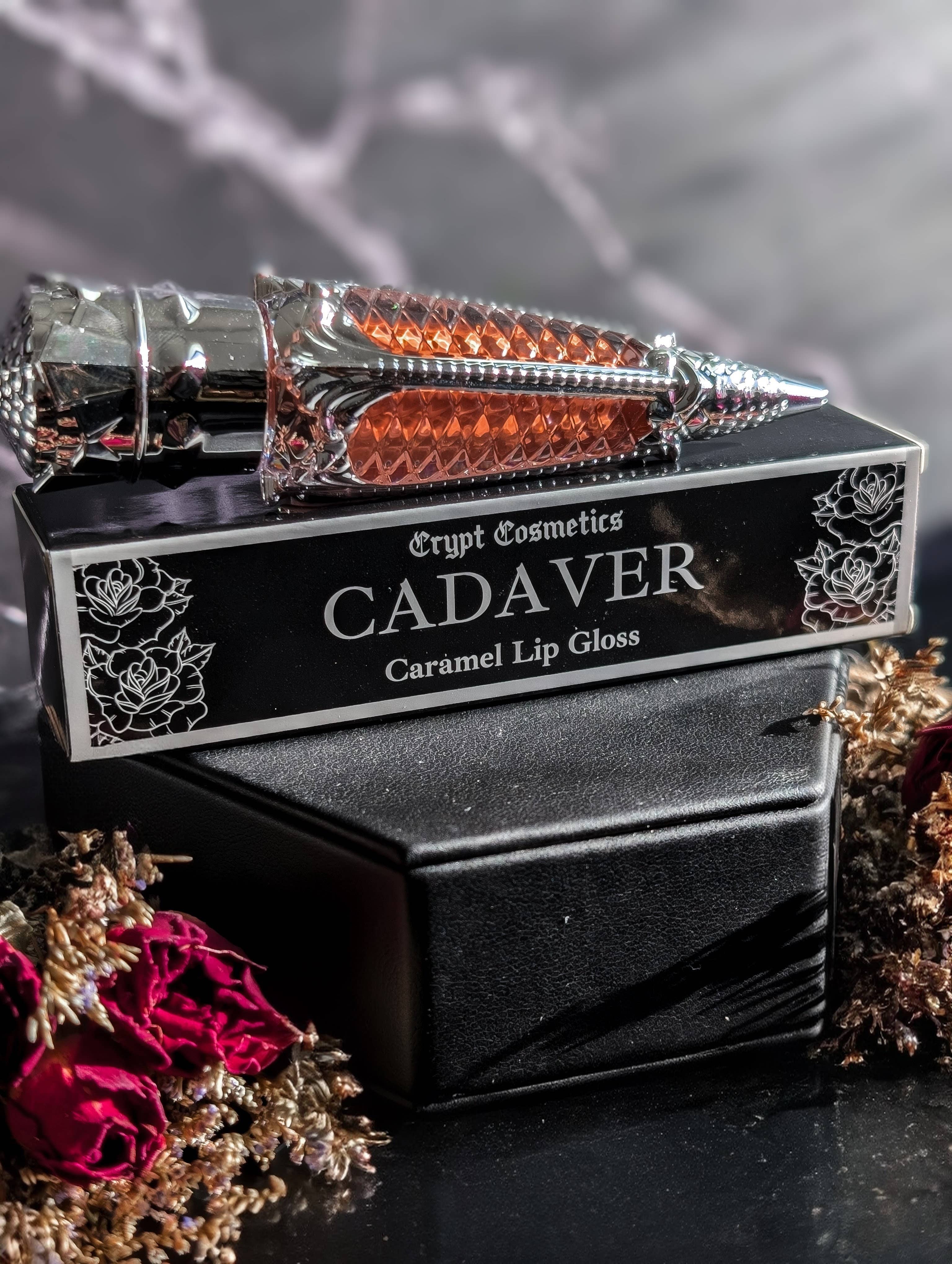 CADAVER (Silver Edition) - Warm nude caramel lip gloss