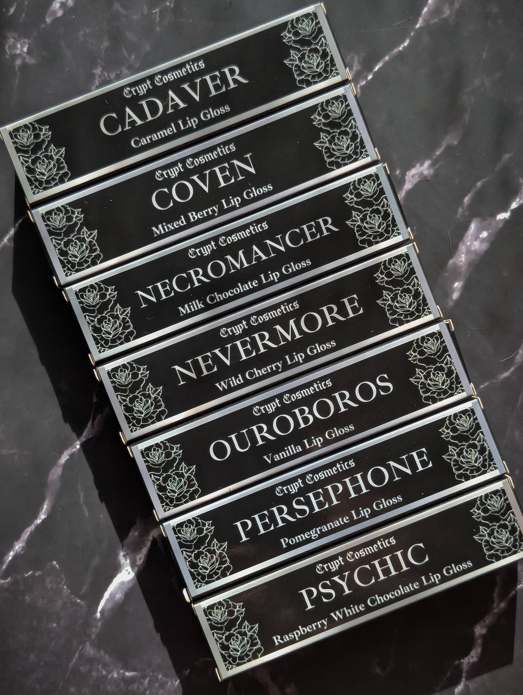 CADAVER (Silver Edition) - Warm nude caramel lip gloss