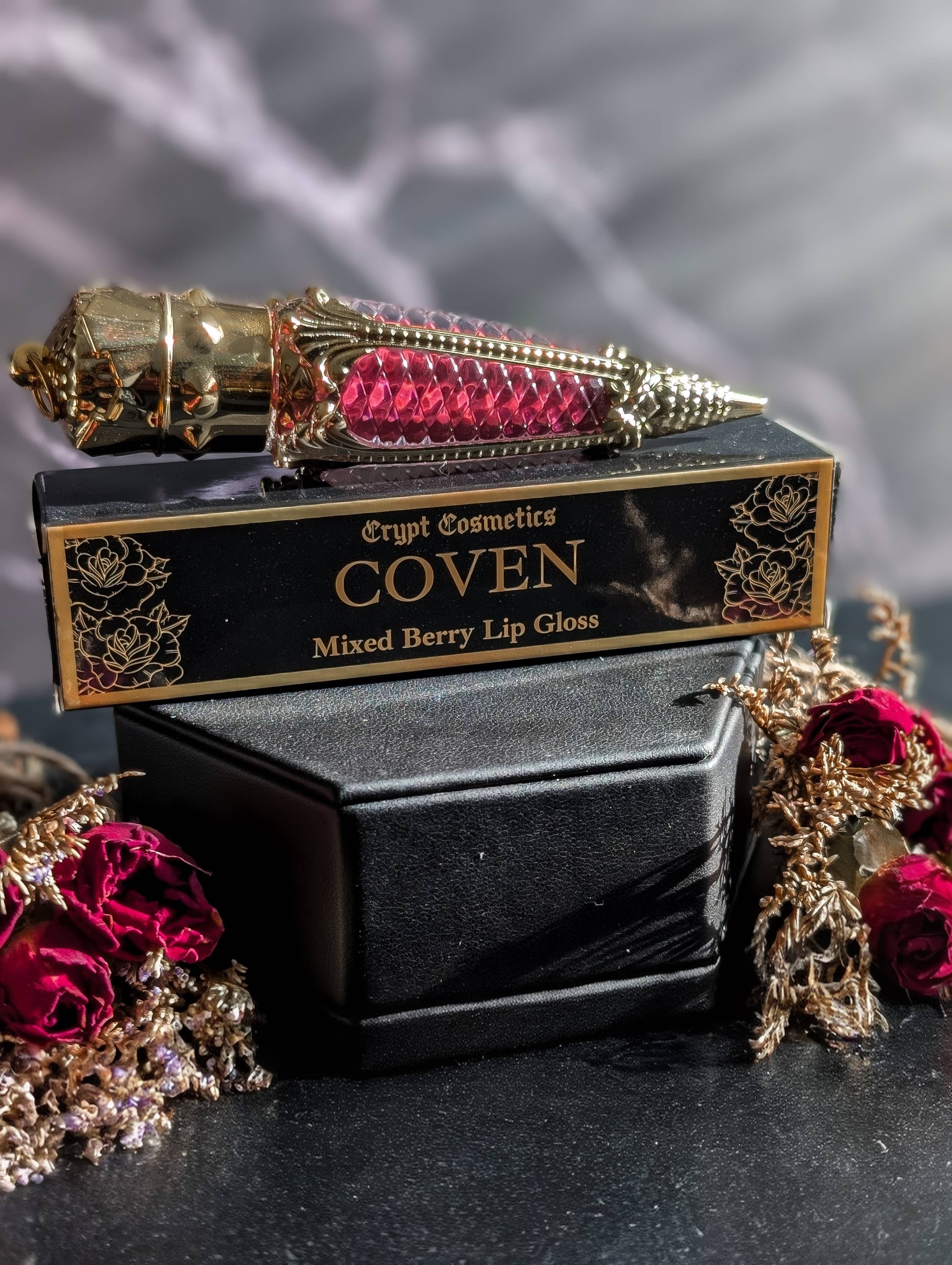 COVEN - Wine colored mixed berry lip gloss