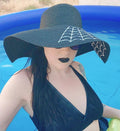Widow's Web - Floppy Sun Hat -