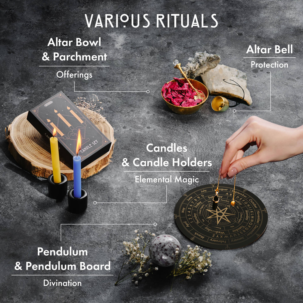 Wyspell Altar Witchcraft Kit 77 PCS