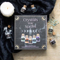 Crystals for Spells Crystal Chip 12PC  Gift Bottle Set